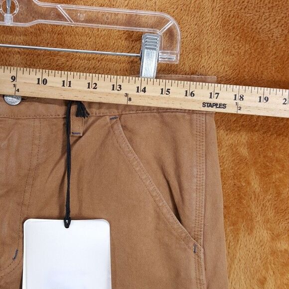 ROY ROGERS x DAVES NEW YORK Pants Mens Size 32 Brown Carpenter STATEMENT $160 - Picture 4 of 7